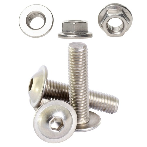 M8 flanged button - flanged,