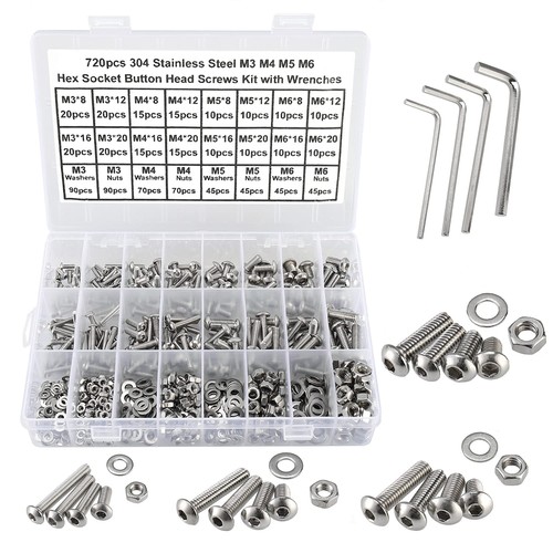 304 stainless button head - 304,