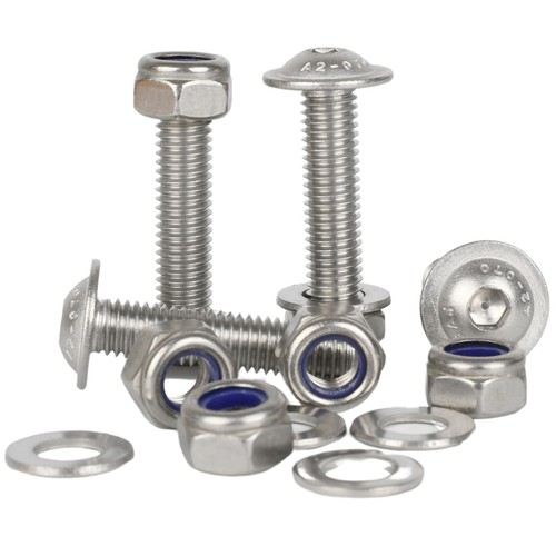 Flanged button head - head, screws