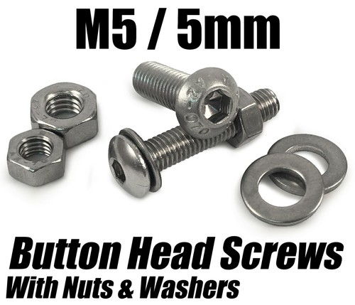 5mm button head - /, screws