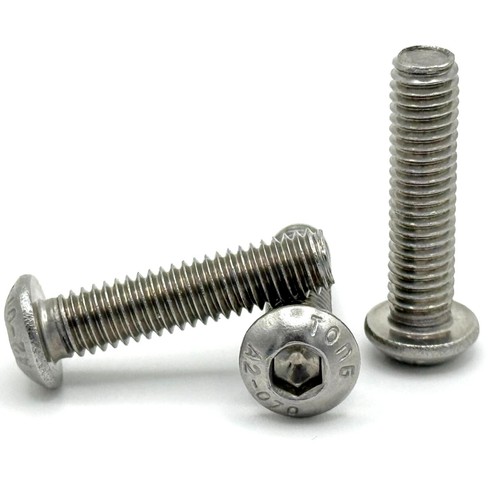Button head stainless steel - head,