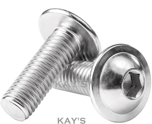 Flanged button head screws - button,