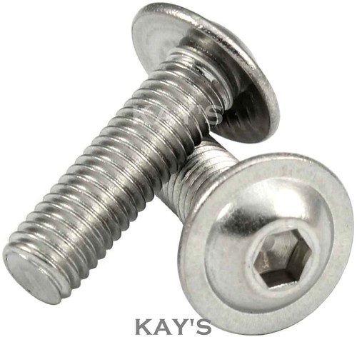 Flanged button head - flanged,