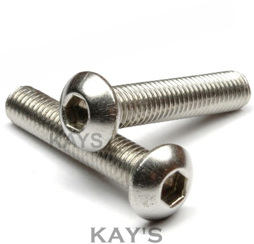 Button head allen screw - button,