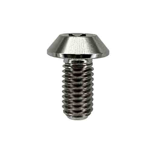 Titanium button head - button, bolts