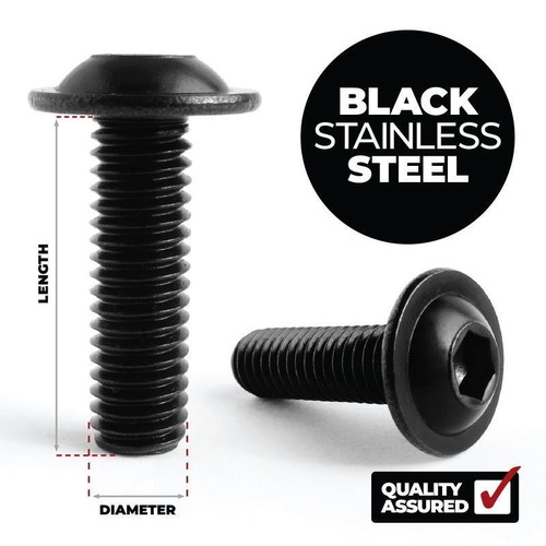 Black stainless steel socket - stainless,
