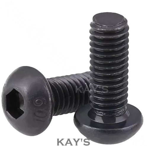 Button head screws - button,