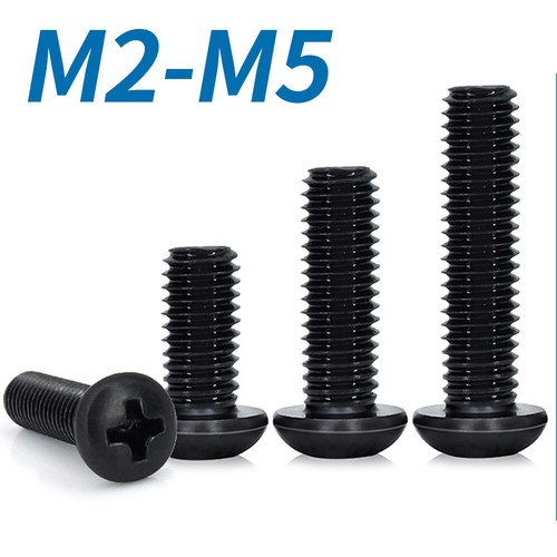 M4 m5 black pozi - m2, m2.5