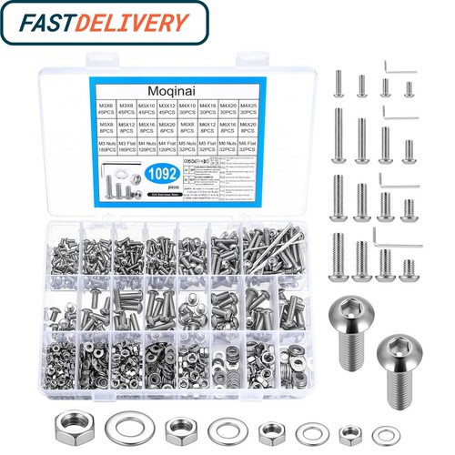 1092 pcs m6 stainless - m4,